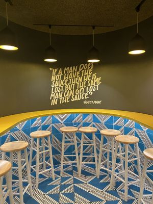   at Saus at Bow Market in Somerville