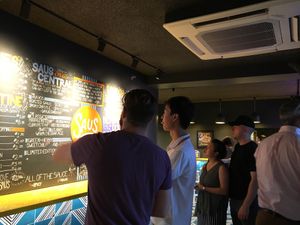 Super popular  at Saus at Bow Market in Somerville