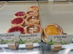 Tarts at Le Petit Colibri in Lyon
