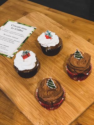 Vegan cupcakes   at Le Petit Colibri in Lyon