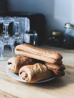 Viennoiseries  at Le Petit Colibri in Lyon
