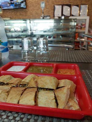 Spring Roll Dosa (120 INR + taxes) at Sarang Sweets & Restaurant in Lucknow
