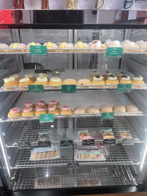 Vegan donuts selection  at Daniel's Donuts  - Portarlington in Portarlington