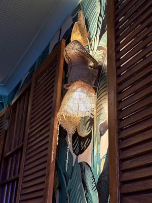 Deko Leuchten  at An Vegan House  in Hamburg