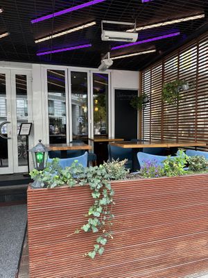 Außenbereich  at An Vegan House  in Hamburg