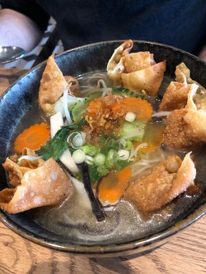 Wan-Tan Soup at An Vegan House  in Hamburg