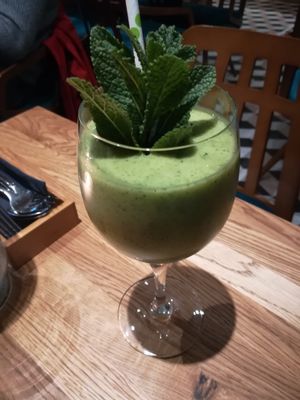green smoothie at An Vegan House  in Hamburg