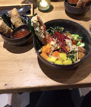 Golden Bhudda & Regeneration Bowl at An Vegan House  in Hamburg