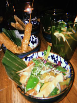 The tofu sticks with peanut saté taste like heaven!!  at An Vegan House  in Hamburg