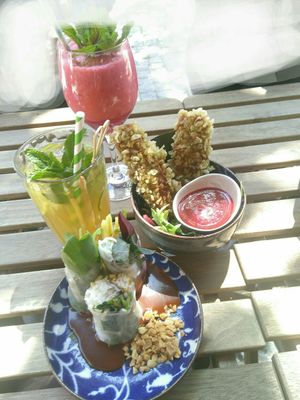 Sommerrollen und Five Senses at An Vegan House  in Hamburg