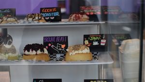 rolls at Cinnaholic in Seattle