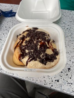 Peanut butter cup  at Cinnaholic in Seattle