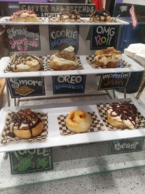 Cinnamon buns at Cinnaholic in Seattle