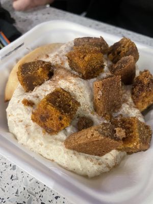 Pumpkin Spice  at Cinnaholic in Seattle