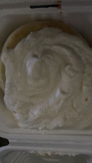 Dark picture, but if it were any better you’d drool on your phone    at Cinnaholic in Seattle