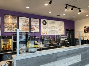 menu at Cinnaholic in Seattle