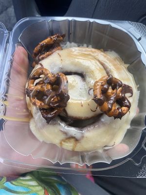 Twix Roll  at Cinnaholic in Seattle