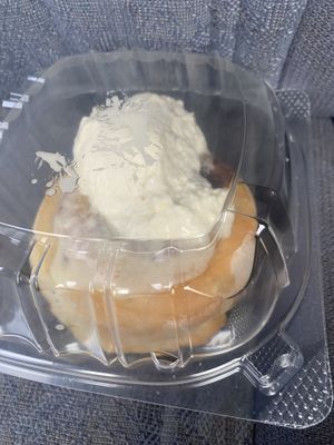 Old school roll  at Cinnaholic in Seattle