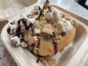   at Cinnaholic in Seattle