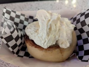 Old skool at Cinnaholic in Seattle