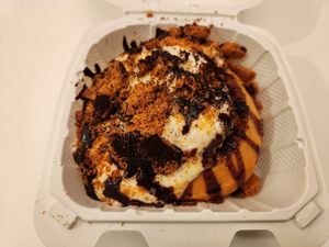 Biscoff Coffee at Cinnaholic in Seattle