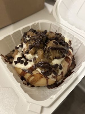 This was like 4 hours after I picked it up   at Cinnaholic in Seattle