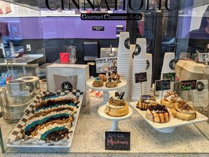 They sell "cakes" at Cinnaholic in Seattle
