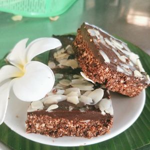 BROWNIE at Vegan Phangan in Koh Phangan