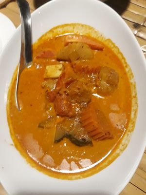 Massaman at Vegan Phangan in Koh Phangan