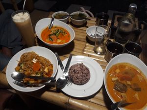 Delicious food at Vegan Phangan in Koh Phangan