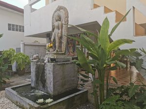 Area outside at Vegan Phangan in Koh Phangan