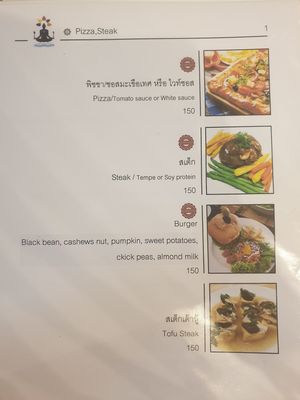 No one had posted the menu, but sadly looks like I can't post all 22 pictures at Vegan Phangan in Koh Phangan