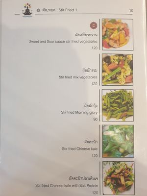 Ok here comes the rest of the menu, a lot of choices! at Vegan Phangan in Koh Phangan