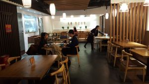 Interior at TàiSù ShūShí in Shanghai