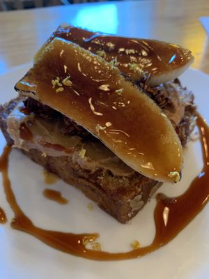 Banana Bread Toast at Egg in Shanghai