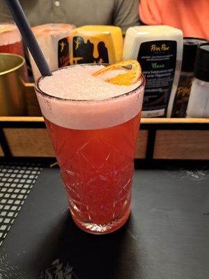 Sex on the beach cocktail at Peter Pane - Friedrichstr in Berlin