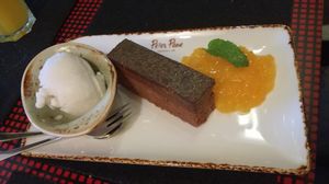 Pudding at Peter Pane - Friedrichstr in Berlin