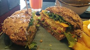 Burger at Peter Pane - Friedrichstr in Berlin