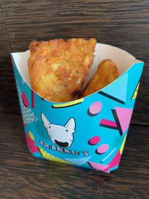 Hashbrowns  at Frankie's Toasties in Manchester