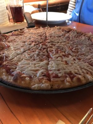 Vegan cheese pizza at Moose’s Tooth in Anchorage  #Veganuary at Mooses Tooth in Anchorage