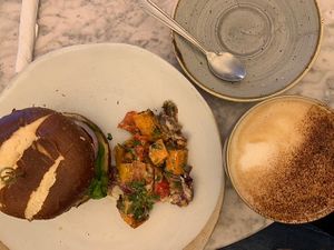 Burger 🌱 at Vertigo - Cross St in Manchester