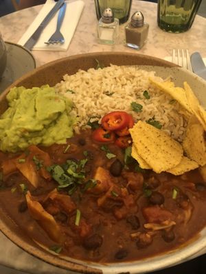 Jackfruit Chili at Vertigo - Cross St in Manchester