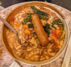 Tuscan Bean Stew at Vertigo - Cross St in Manchester