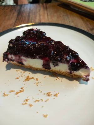 Blueberry Cheesecake at Manggis in Canggu in Canggu