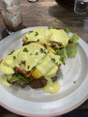 Tofu hollandaise  at Manggis in Canggu in Canggu