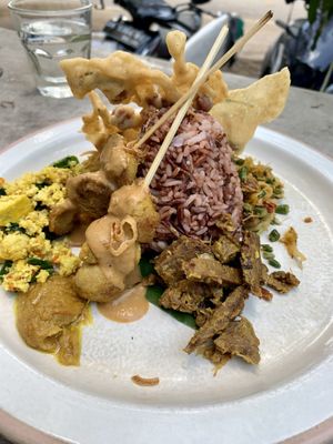 NASI CAMPUR  at Manggis in Canggu in Canggu