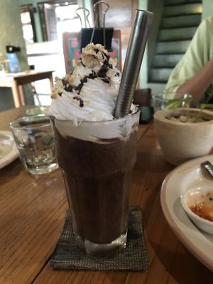 Godless choco brownie shake  at Manggis in Canggu in Canggu