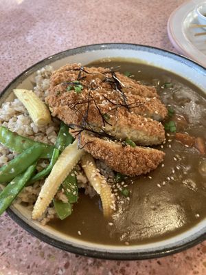 Japanese Katsu curry  at Manggis in Canggu in Canggu