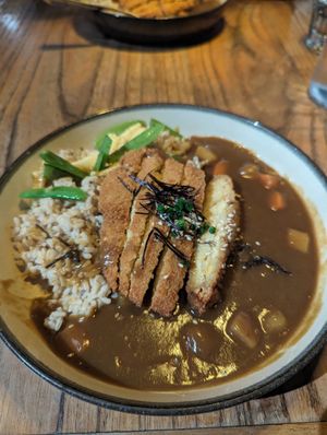 Japanese Katsu Curry at Manggis in Canggu in Canggu