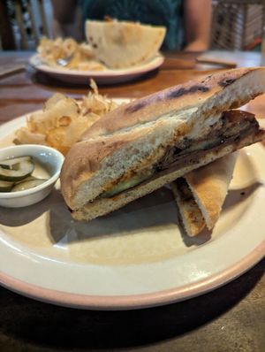 Manggi Cubano sandwich at Manggis in Canggu in Canggu